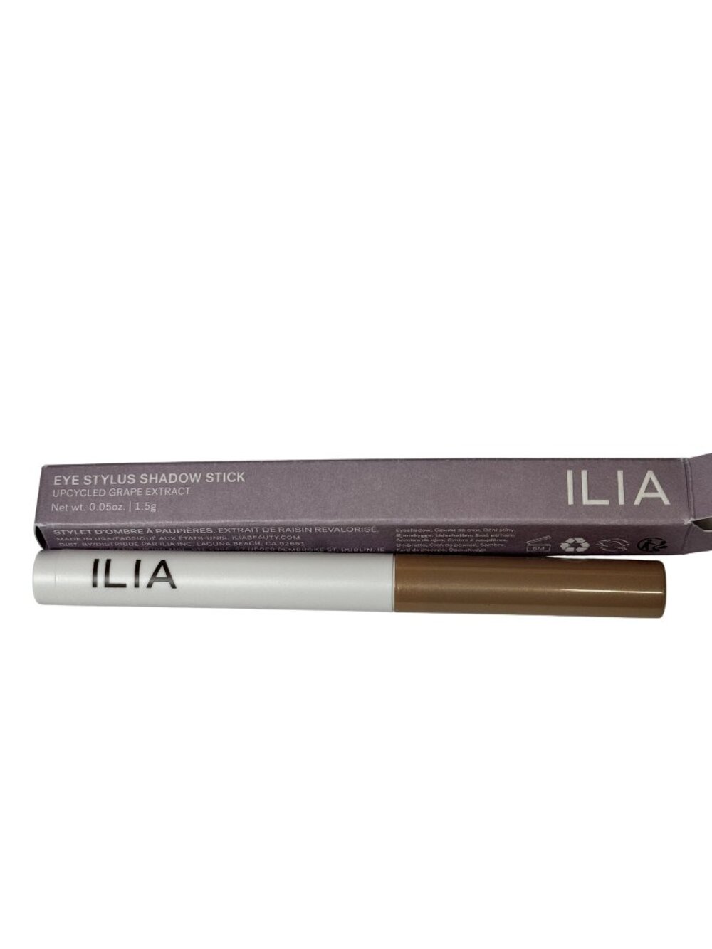 Ilia Eye Stylus Shadow Stick With Upcycled Grape Extract 0.05 Oz Neutral Shade